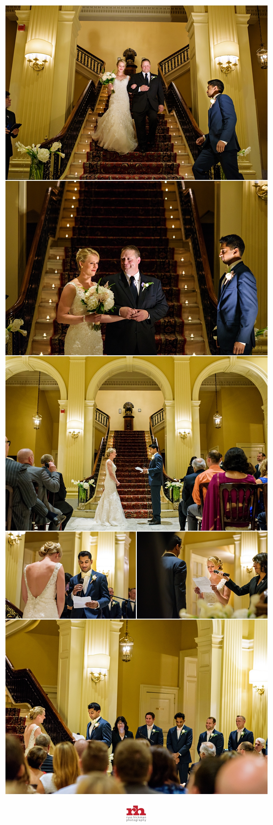 An Indian Fusion Wedding Ceremony at the Racquet Club of Philadelphia.